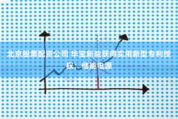 北京股票配资公司 华宝新能获得实用新型专利授权：储能电源